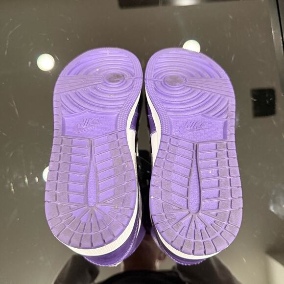 Nike Big Kids' Air Jordan 1 in Purple | SLIGHTLY USED - Picture 15 of 16